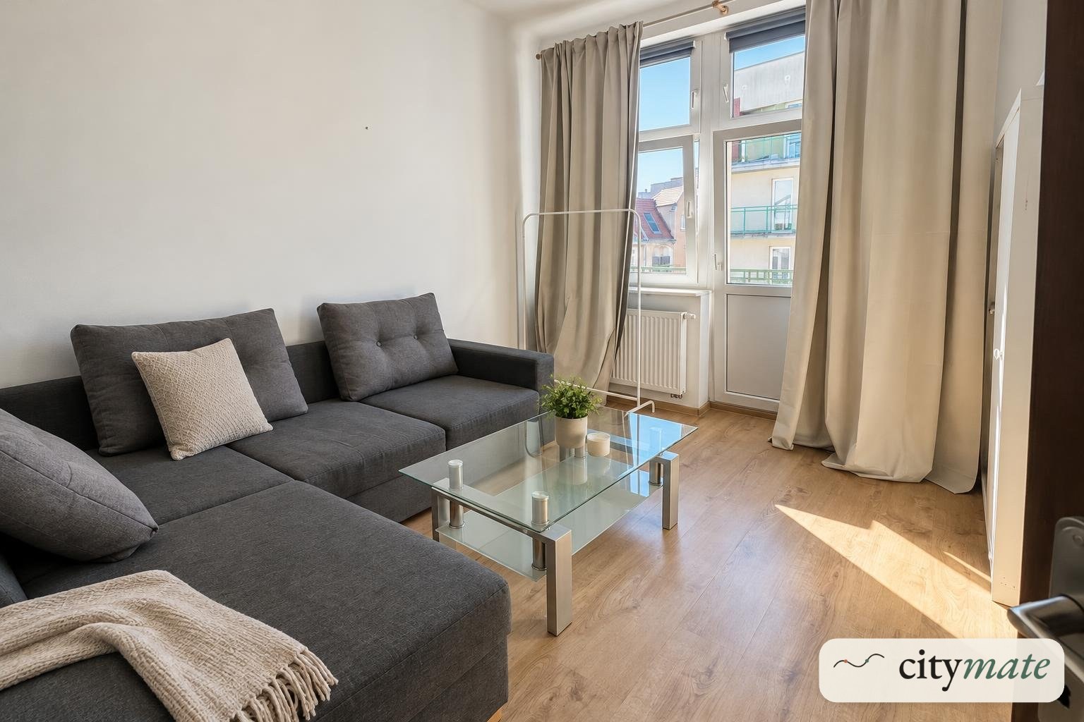 Flat with two beds and WiFi